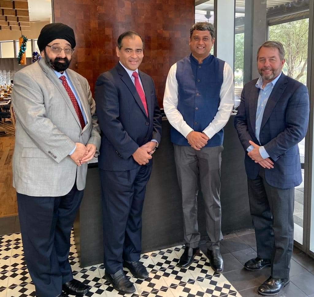 Consul General met the new President and CEO of Greater Houston Partnership Steve Kean on the day of his assumption of responsibility along with Executive Director of Indo American Chamber Of Commerce of Greater Houston Jagdip Ahluwalia and Chairman Elect of Texas Society of CPA’s Prof Mohan Kuruvilla of University of Houston