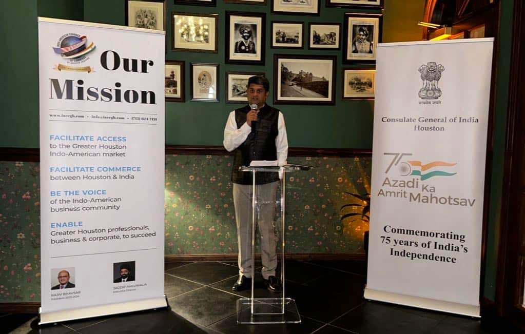 Consul General joined the Indo American Chamber of Commerce of Greater Houston (IACCGH) in launching the NowGen 2024 series on March 5,2024