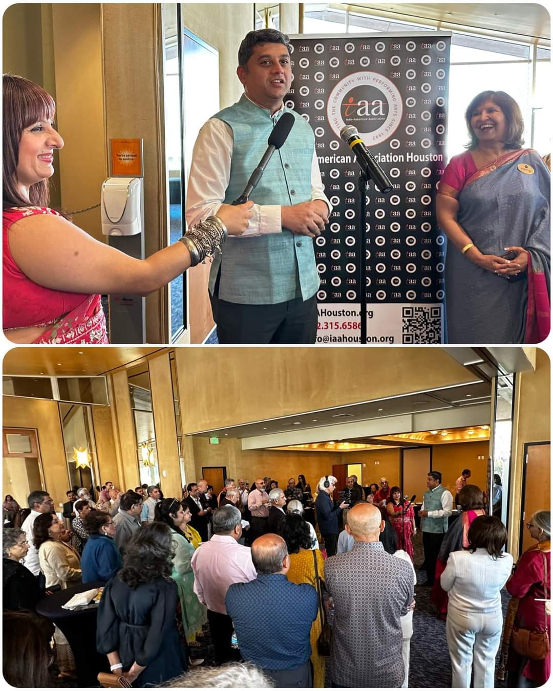 Consul General joined the celebration of the remarkable musical journey of ‘Eastern Elegance, Western Waves’  organized by the Indo American Association - Houston on 25 February 2024
