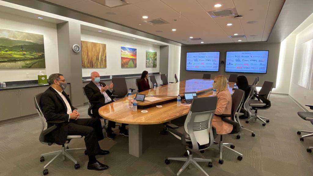Consul General's iteraction with Daniel Duncan, Innovation Campus & members of faculty of  NUtech Ventures, Daugherty Water for Food Global Institute & Food Science on August 26,2021