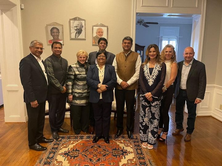 Consul General had an engaging conversation with the board members of ‘Indian Film Festival of Houston’ on October 12, 2023