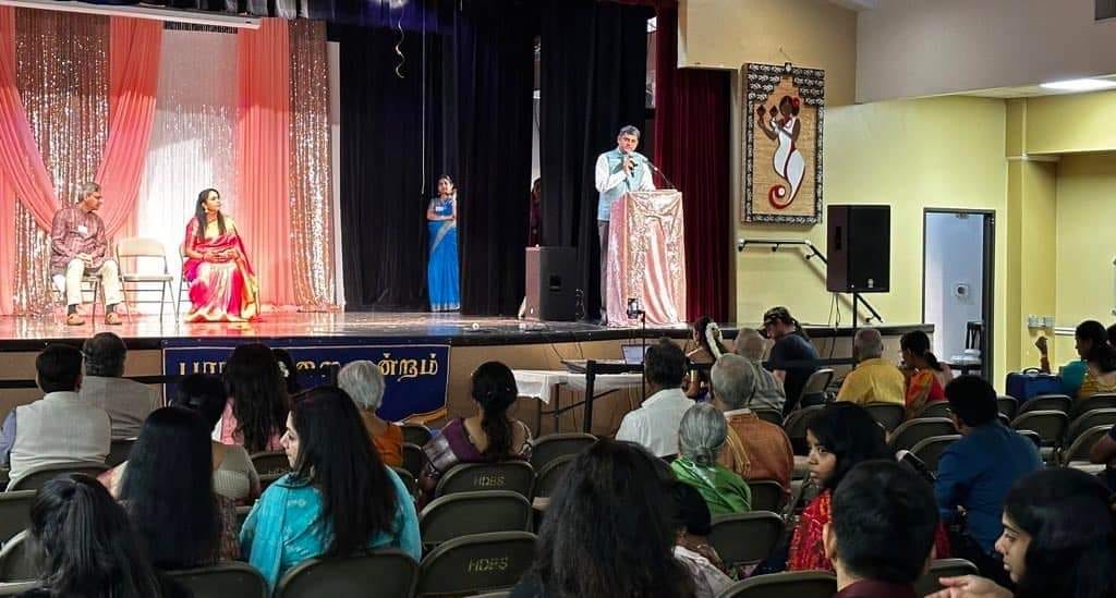 An enriching experience at the event ‘Indian Cultural Expo’ organized by Bharathi Kalai Manram at Houston Durga Bari, witnessing vibrant cultural performances, an exhibition of exquisite Indian attire and jewelry, delightful cuisine, and our Consulate’s stall showcasing millets and tourism on December 3 ,2023