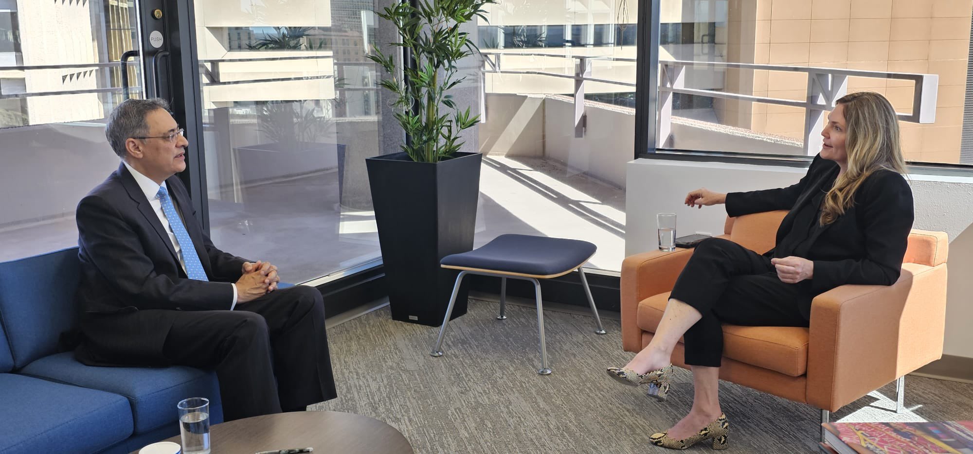 Consul General met Cabinet Secretary of Economic Development, State of New Mexico Alicia J Keyes on April 12 ,2023