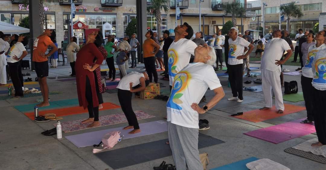 International Day of Yoga at City of Pearland, Texas