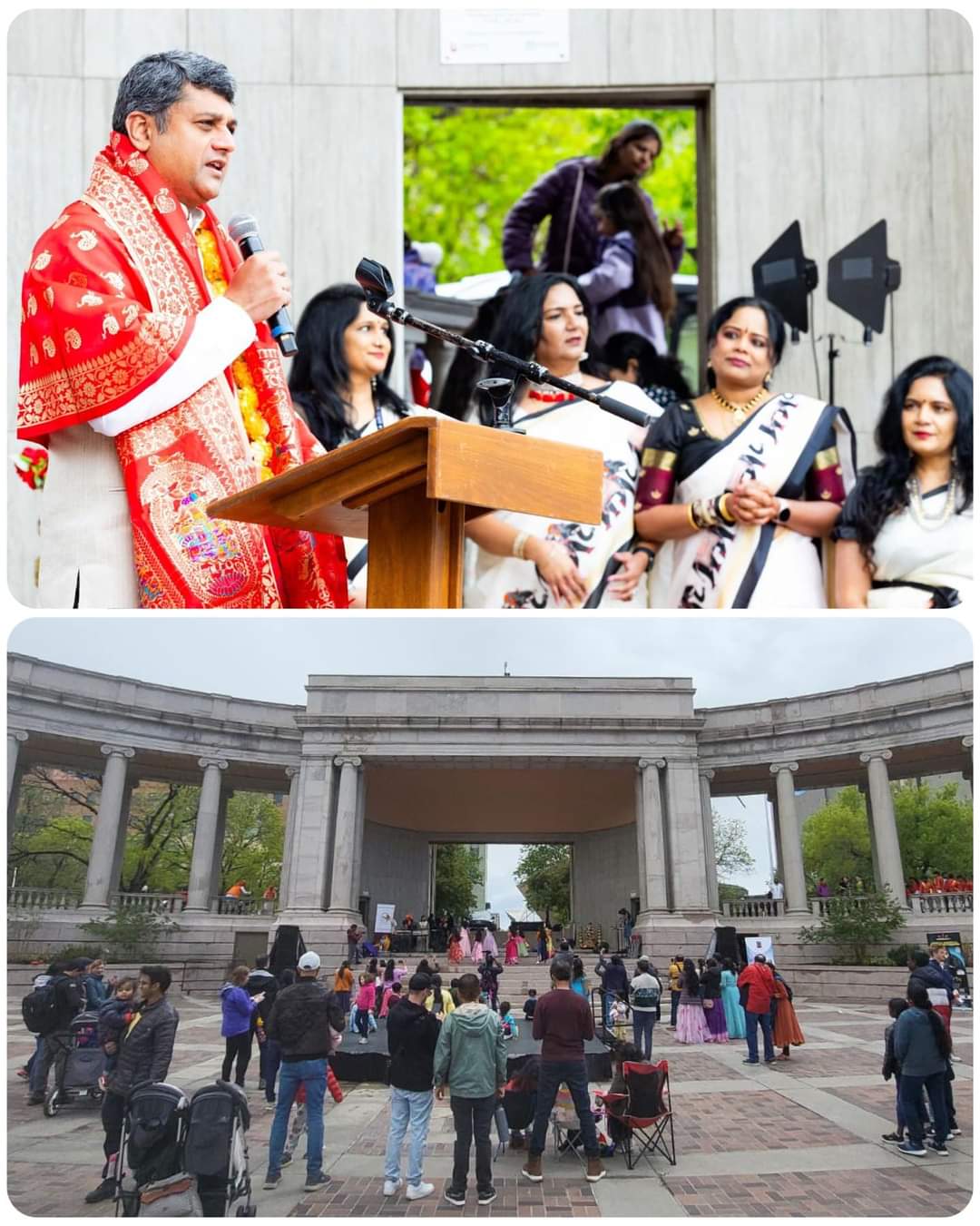 Consul General joined the Indian Festival supported by the City of Denver in Downtown Denver
