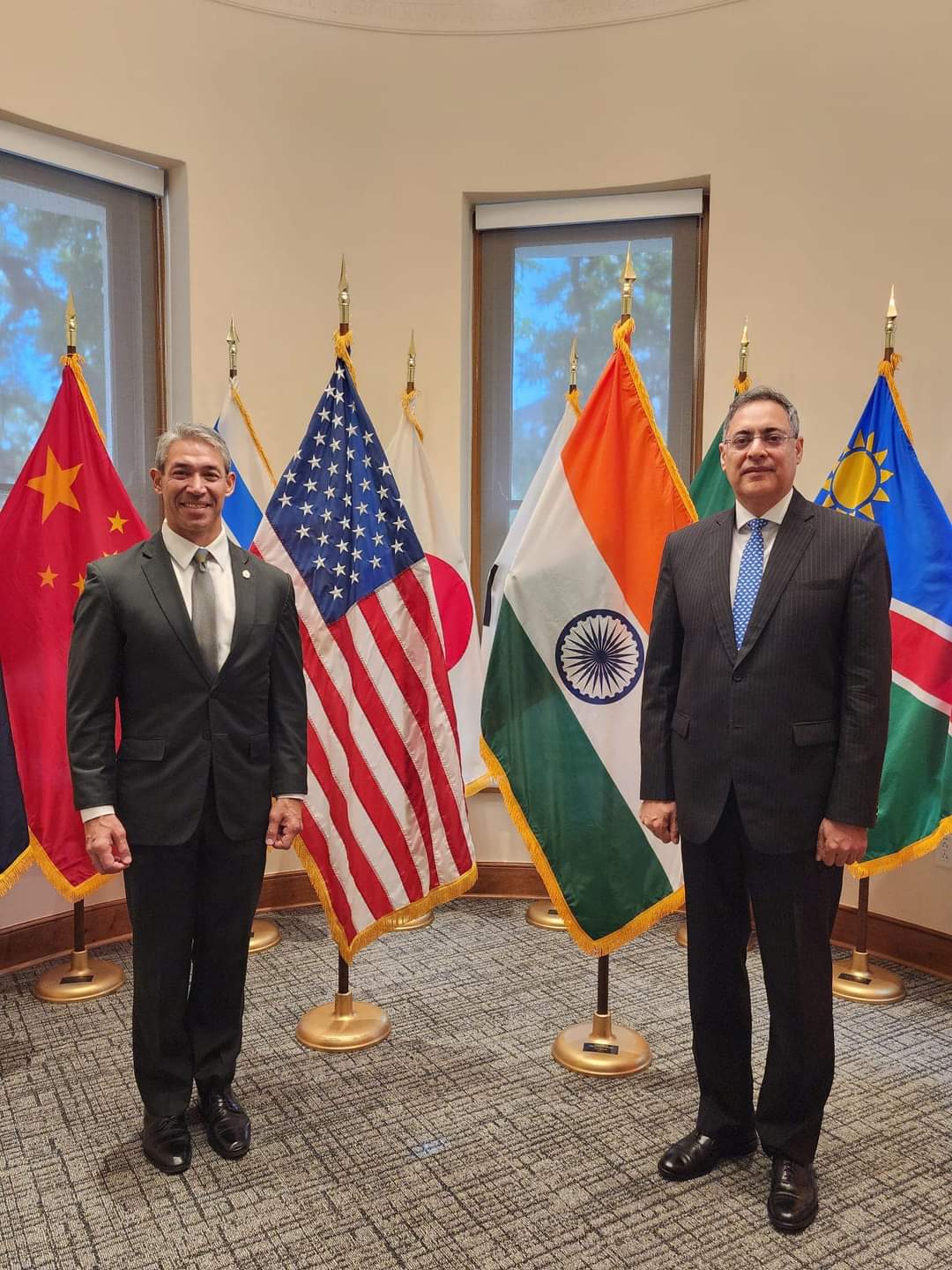 Consul General met Mayor of San Antonio Ron Nirenberg on 04 November 2022