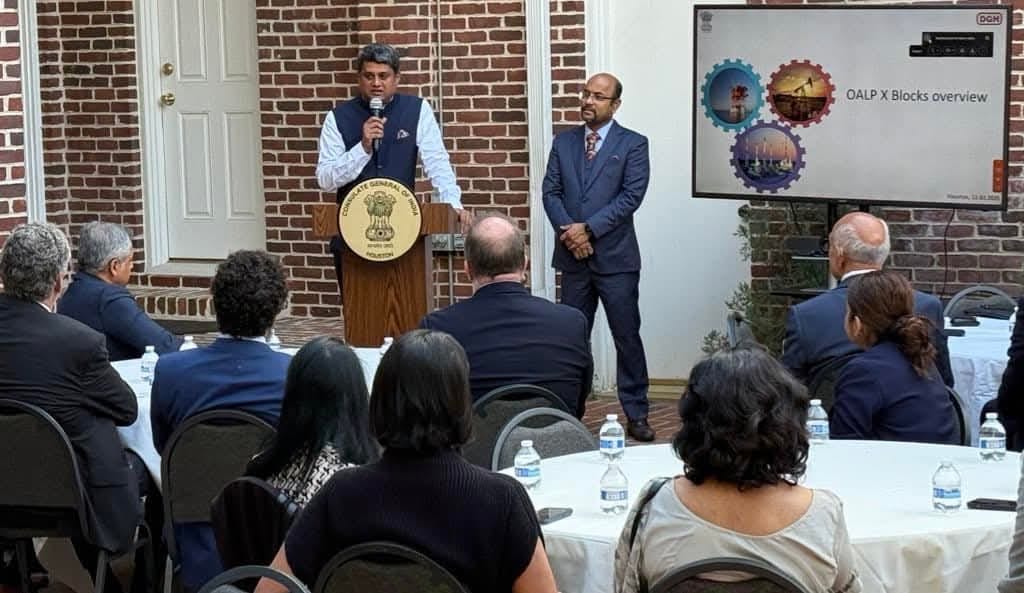 Consulate and  The Directorate General of Hydrocarbons India organized an Investor Outreach Program at Houston promoting recently launched OALP X bid round launched by Hon’ble Minister PNG.