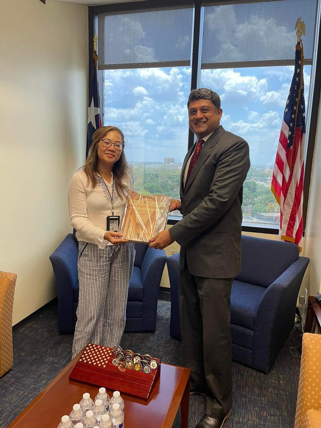 Consul General Mr. Manjunath met with the Regional Director, U.S. Department of State Ms. Katherine Ho on July 24,2023