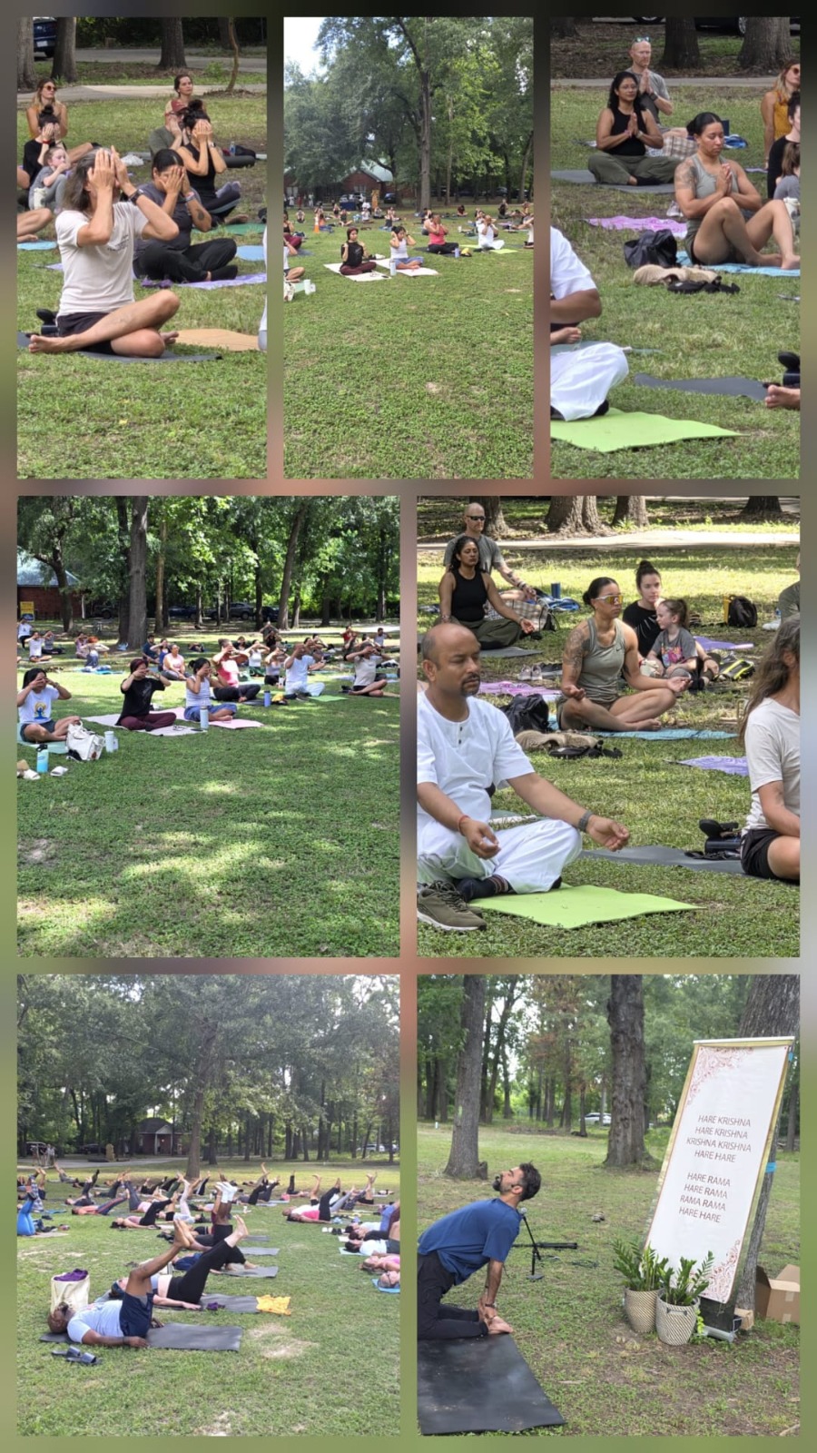 Consulate General of India in Houston  participated in the IDY event at Bhakti Urban Farm on June 22, 2025
