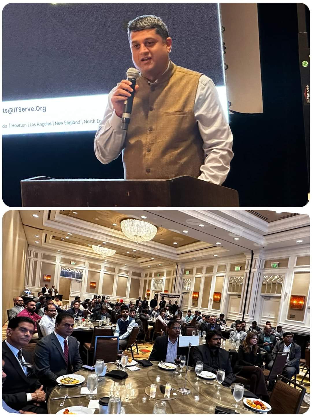 Consul General joined the inaugural meeting 2024 of IT Serve Alliance Houston chapter on 30 January 2024