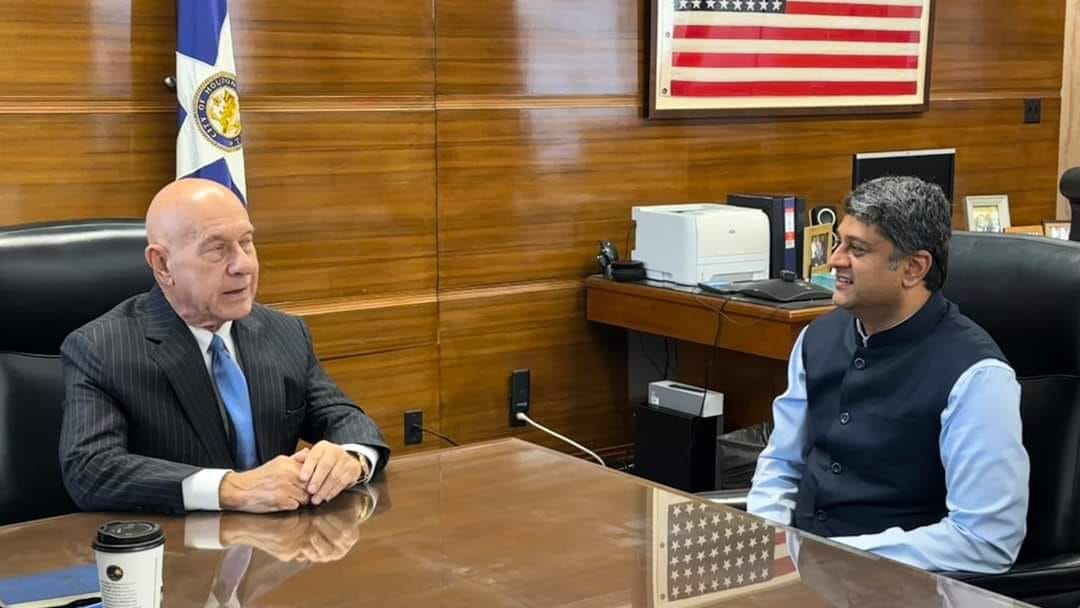 Consul General met the Mayor of Houston, John Whitmire on September 23,2024