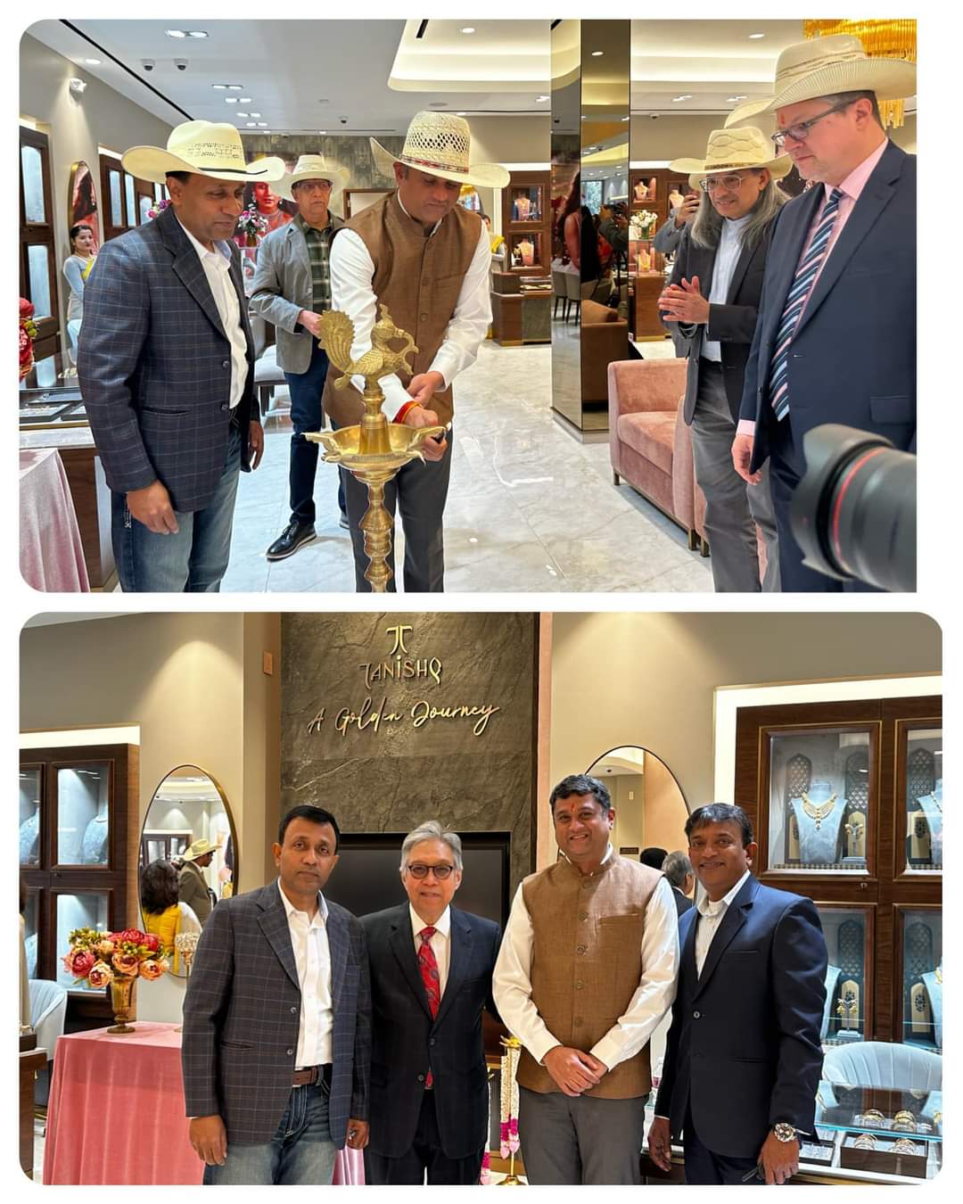 Consul General participated in the inaugural ceremony of to  Tanishq Tata Group Jewellery in Houston on November 29,2023