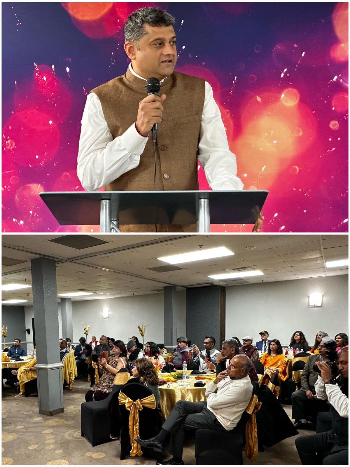 Consul General participated in the  Hindi Milan and Kavya ghosti organised by International Hindi Association, Dallas Chapter to celebrate Vishwa Hindi Diwas, 75th Republic Fay of India and New year 2024 on January 27, 2024