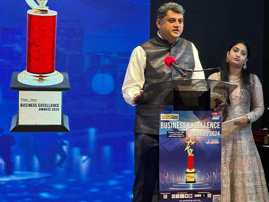 Consul General joined the Telugu Times Business Excellence Awards 2024 in Dallas.
