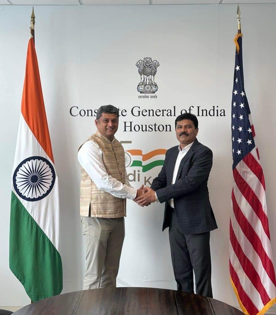 Consul General met with the visiting delegation led by Mayor of Jamnagar Vinodbhai Khimsurya on November 9,2024