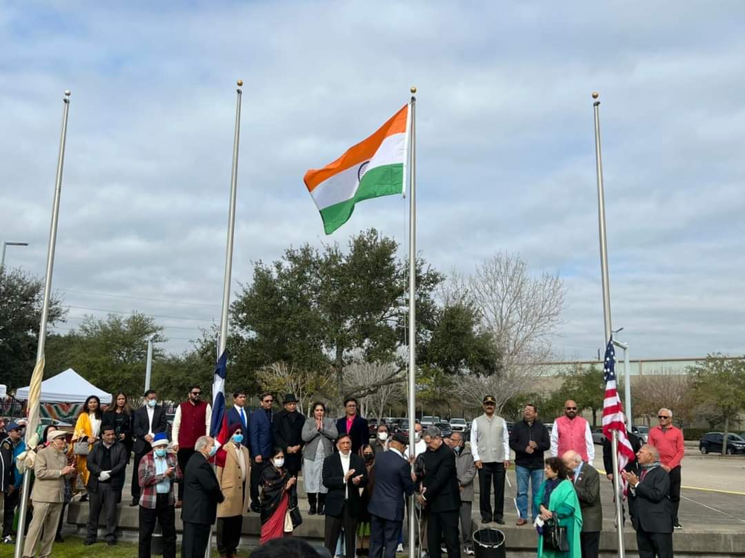 Celebration of the 73rd Republic Day  at India House on 26 January 2022