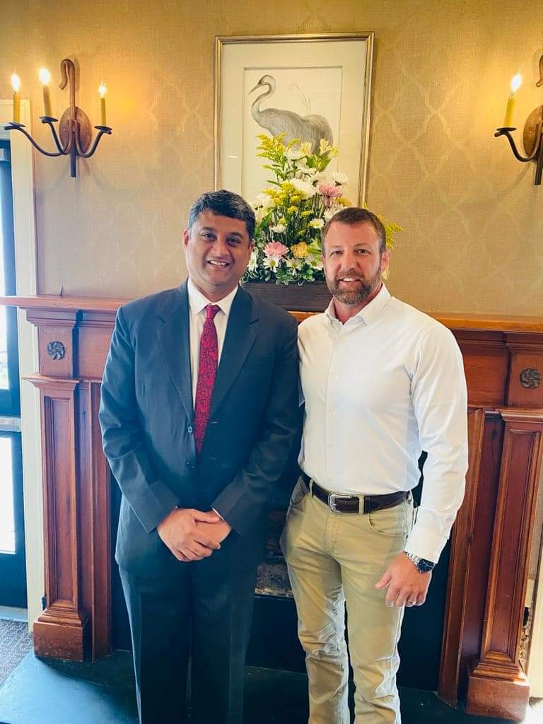Consul General met Senator Markwayne Mullin from Oklahoma in Houston on September 25,2023
