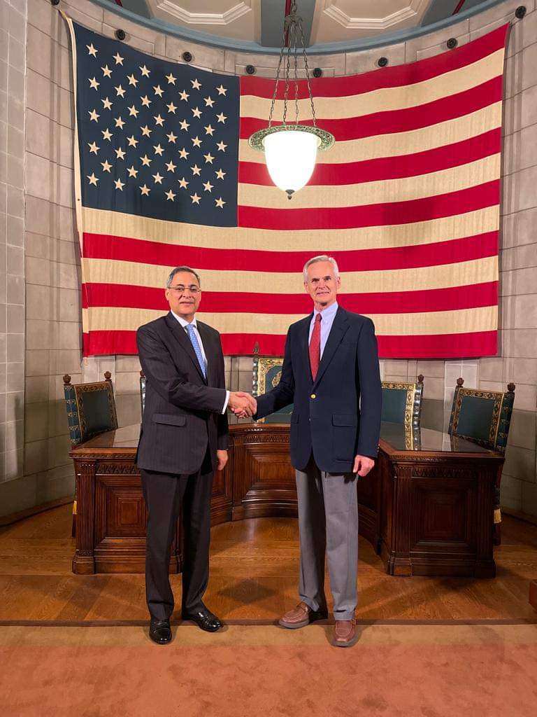 Consul General met  Lt. Governor, Mr. Mike Foley on August 29,2022