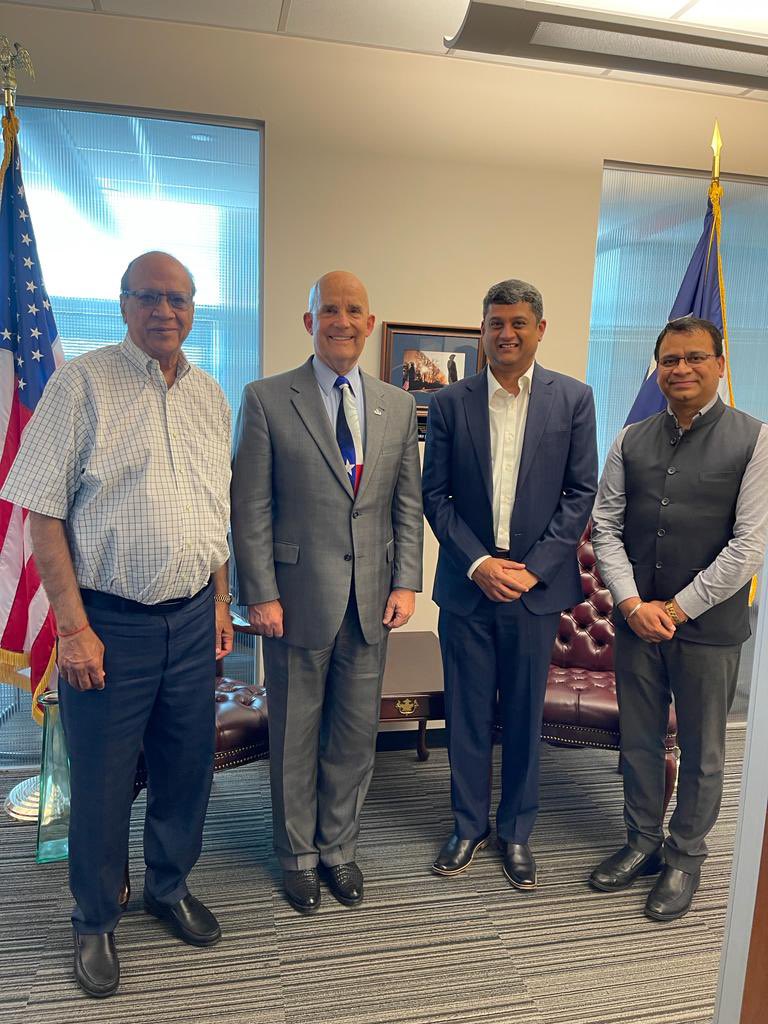 Consul General met with Congressman Rep Keith Self on August 1,2023