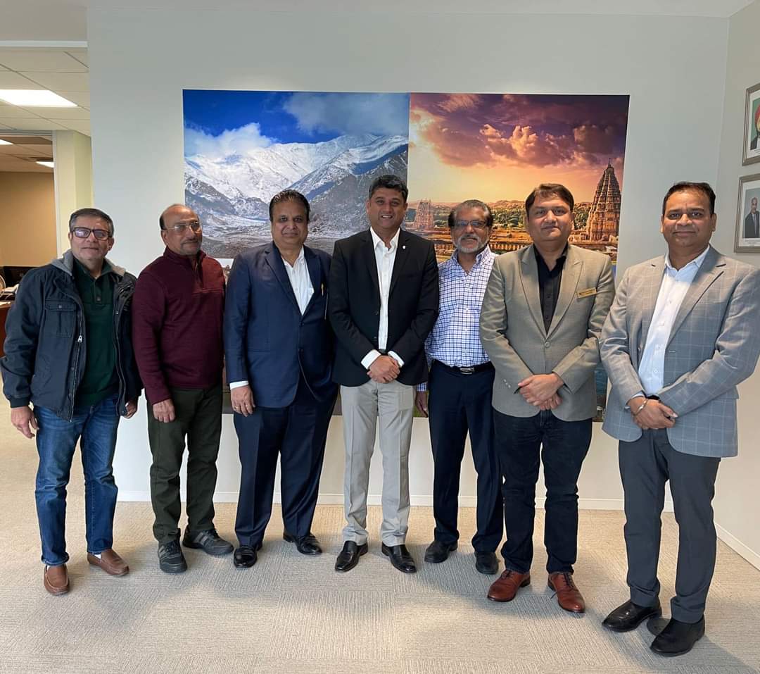 Consul General  met the newly elected board members of the Gujarati Samaj Houston on December 26,2023