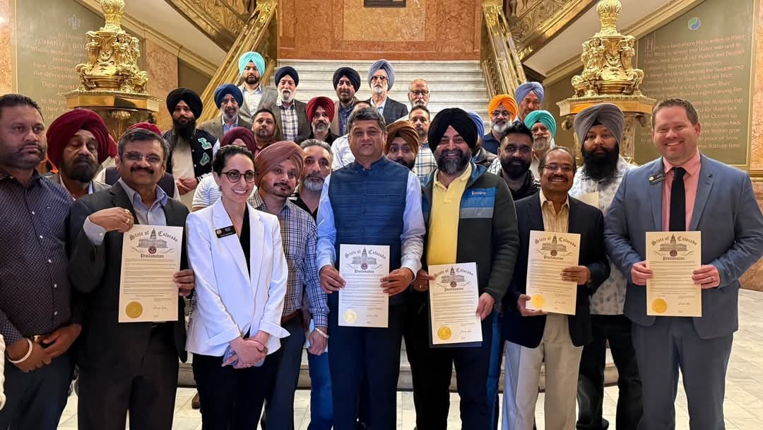 Consul General joined the Indian  Community at the Colorado State Capitol in Denver in celebrating Baisakhi and commemorating Sikh Appreciation Month as proclaimed by Governor of Colorado on April 11 ,2025