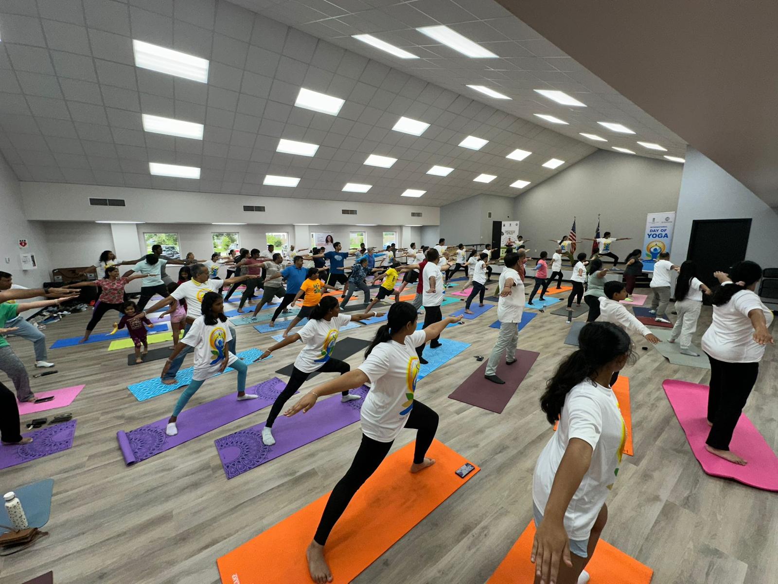 Consul Anju Malik represented the Consulate at the event which was attended by Fulshear Mayor Don McCoy and City Council members Abhi Utturkar and Patrick Powers on the occasion of International Day of Yoga (IDY) celebrated at the Irene Stern Community Center, Fulshear, Tx on June 14,2025.
