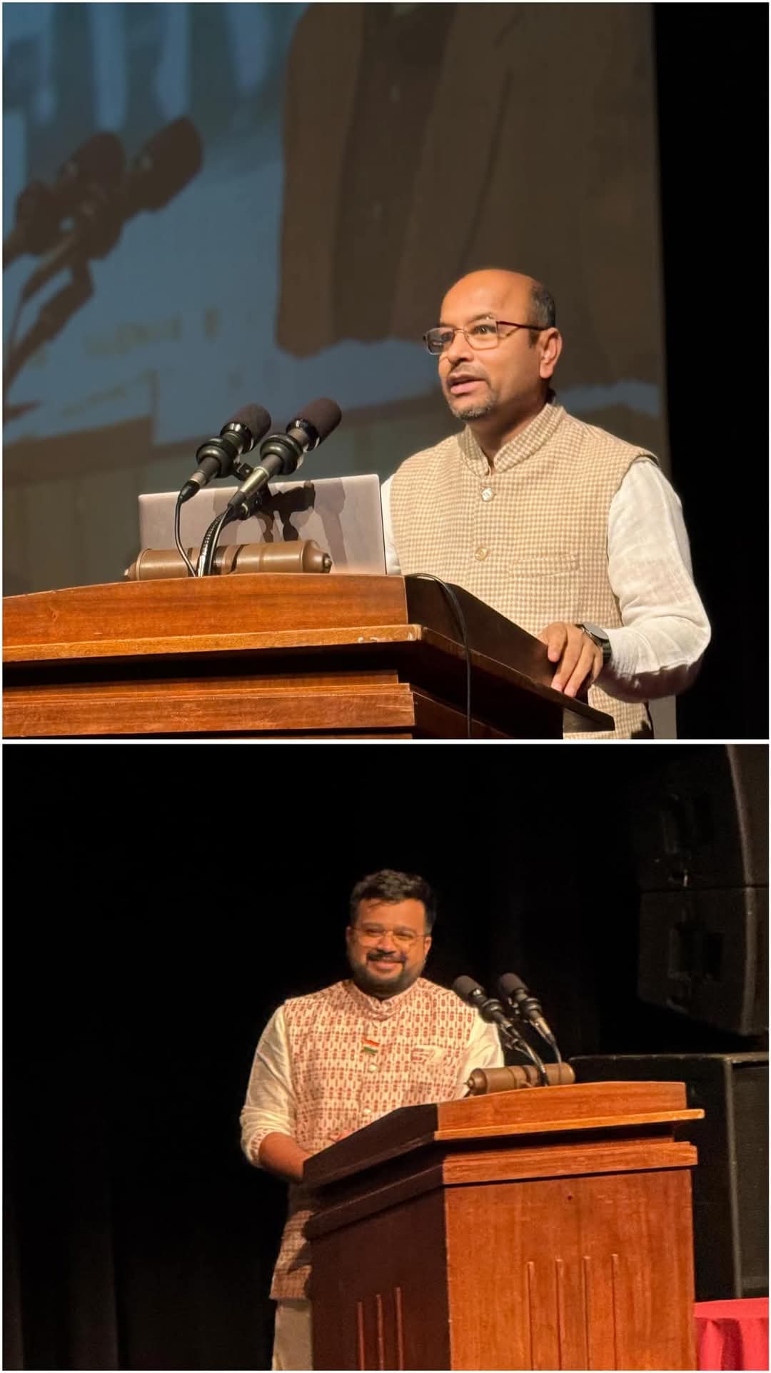 Consul Mr. Prashant  Sona represented Consul General at the  celebration on the occasion of 76th Republic Day of India organized  by the Indian Graduation Students Association of Texas A&M University on January 31,2025