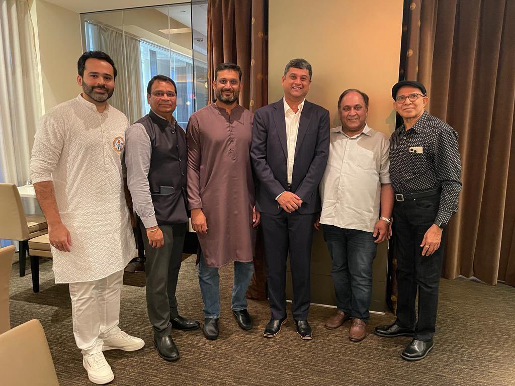 Consul General met with Board Members of North American Society of Indian Muslims (NASIM) Foundation in  Dallas on August 12,2023