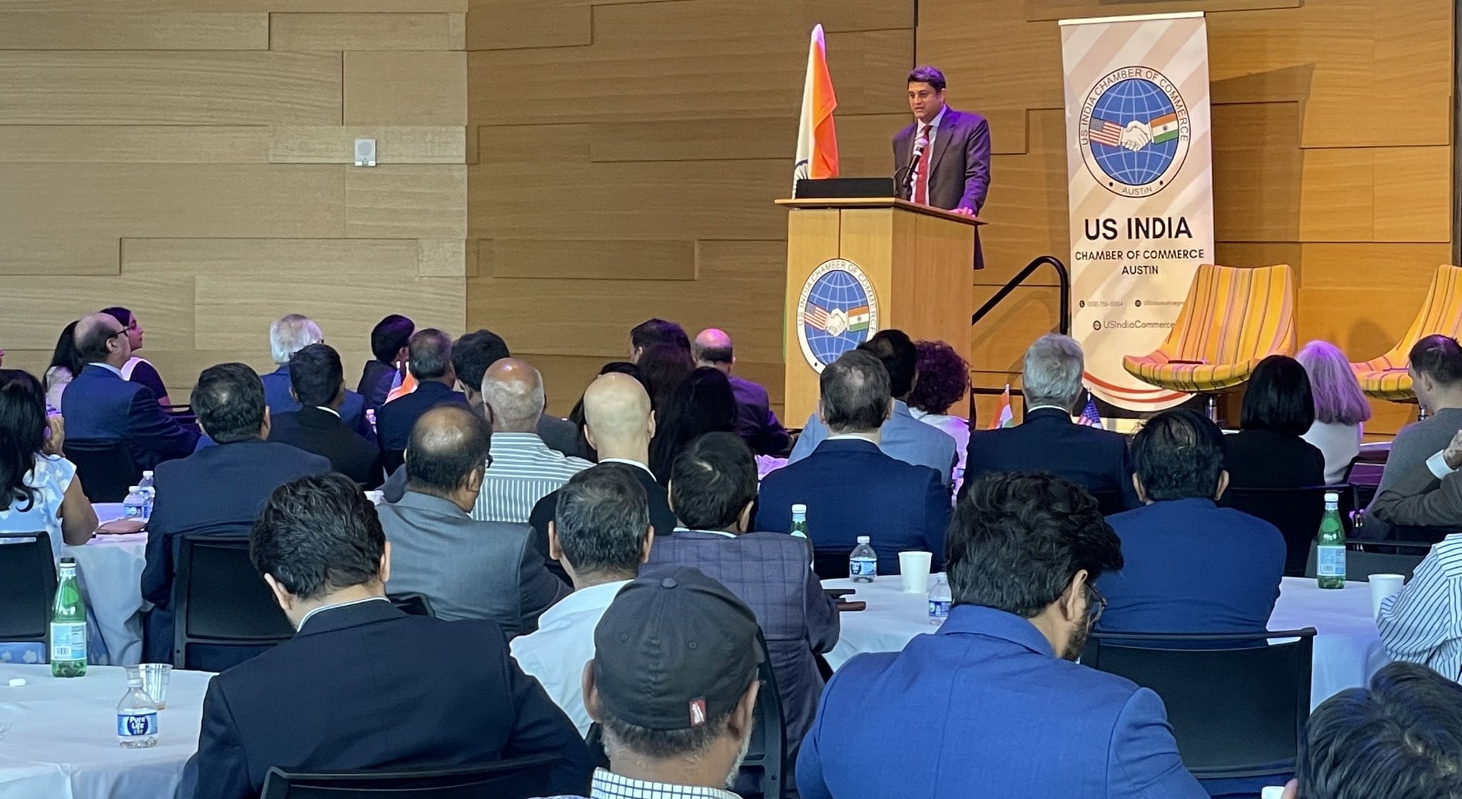 Consul General D C Manjunath participated in an event to mark the launch of the new US India Chamber of Commerce , Austin on August 04,2023