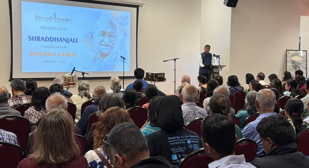 Consul General joined the board members of Egmh Houston and the enthusiastic Indian American diaspora for the event ’Shraddhanjali’ at the Eternal Gandhi Museum, Houston, paying tribute to Mahatma Gandhi ji.