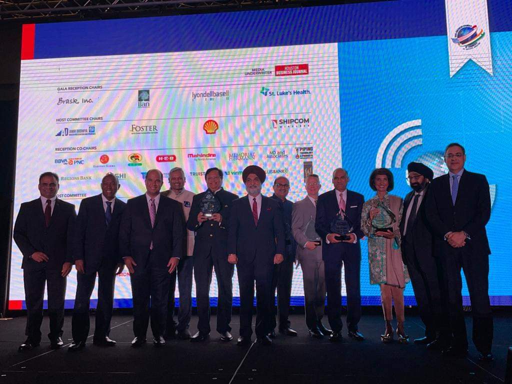 Ambassador Taranjit Singh Sandhu delivered keynote address at the Gala of  IACCGHouston on 30 October 2021
